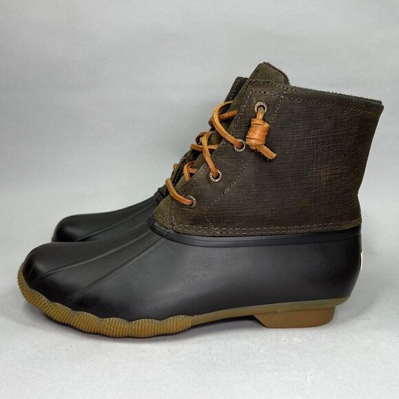 Sperry Women's Size 9.5 Saltwater Duck Boots - Picture 5 of 11